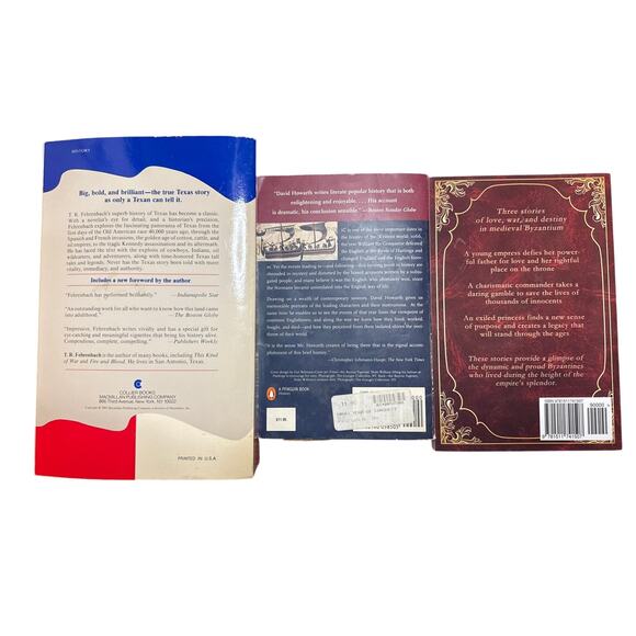 1066 david howarth lone star fehrenbach tales of byzantium history bundle - Picture 2 of 6